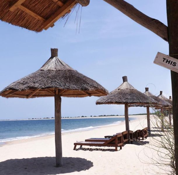 Espreguiçadeiras de praia