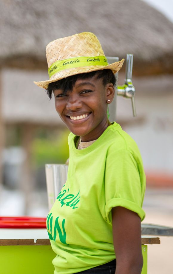 Funcionários simpáticos